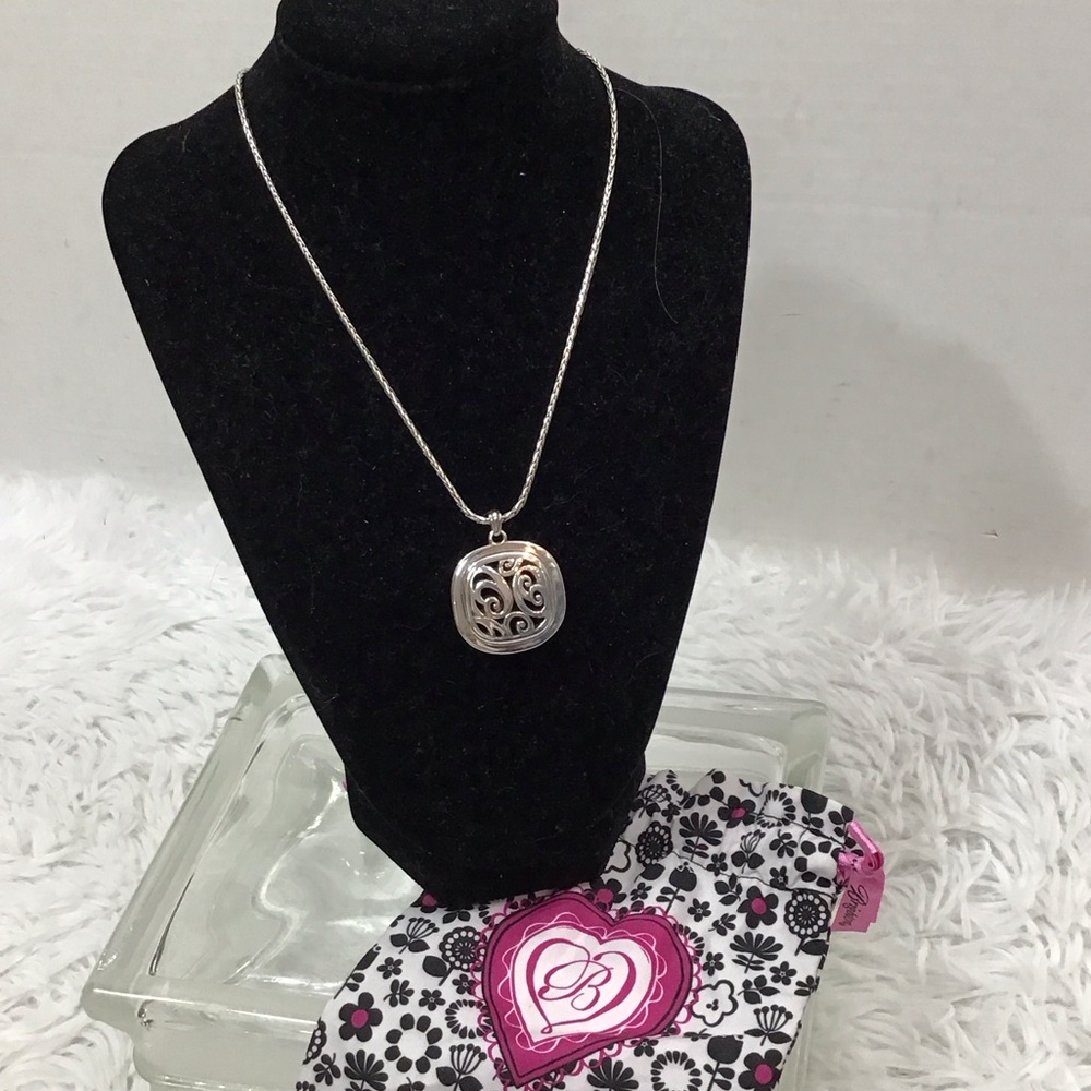 Brighton spin master reversible necklace with pouch